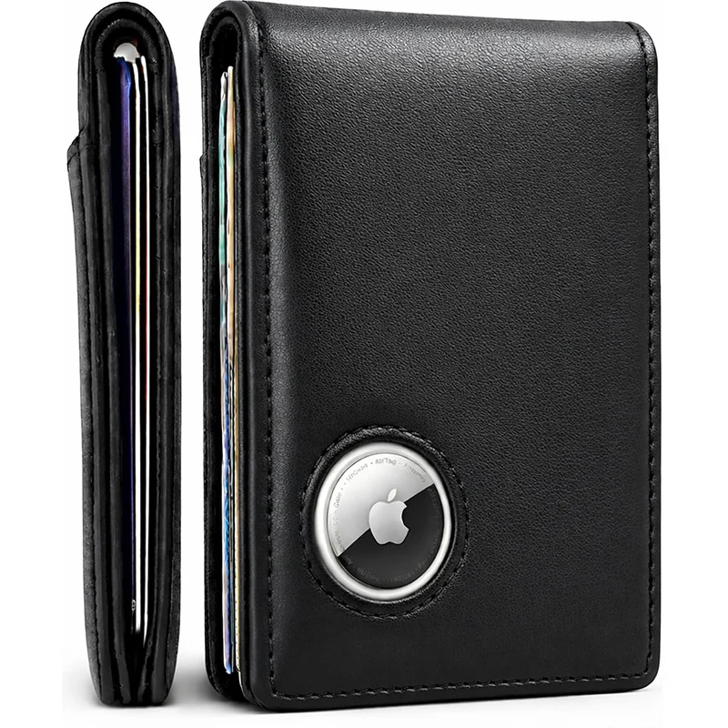 Premium Leather Wallet with AirTag Holder Stornfield