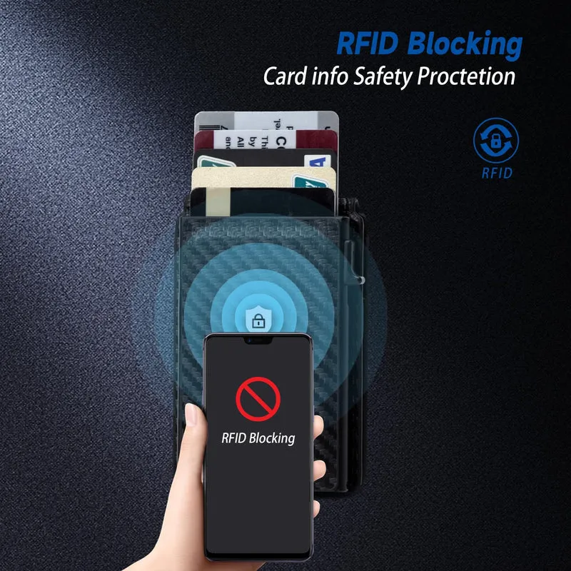 Carbon Fiber RFID-Blocking Cardholder Stornfield