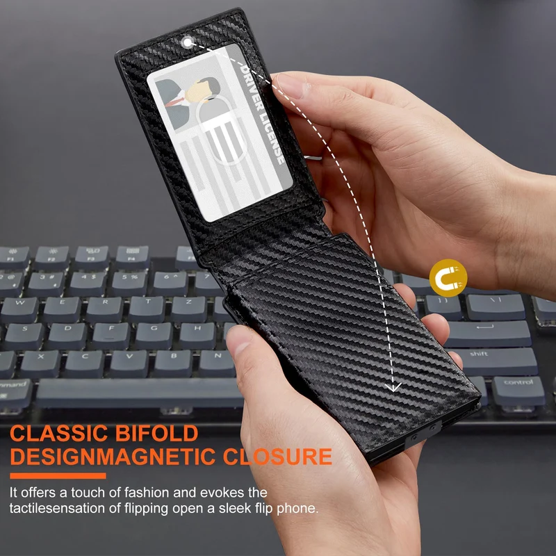Carbon Fiber RFID-Blocking Cardholder Stornfield