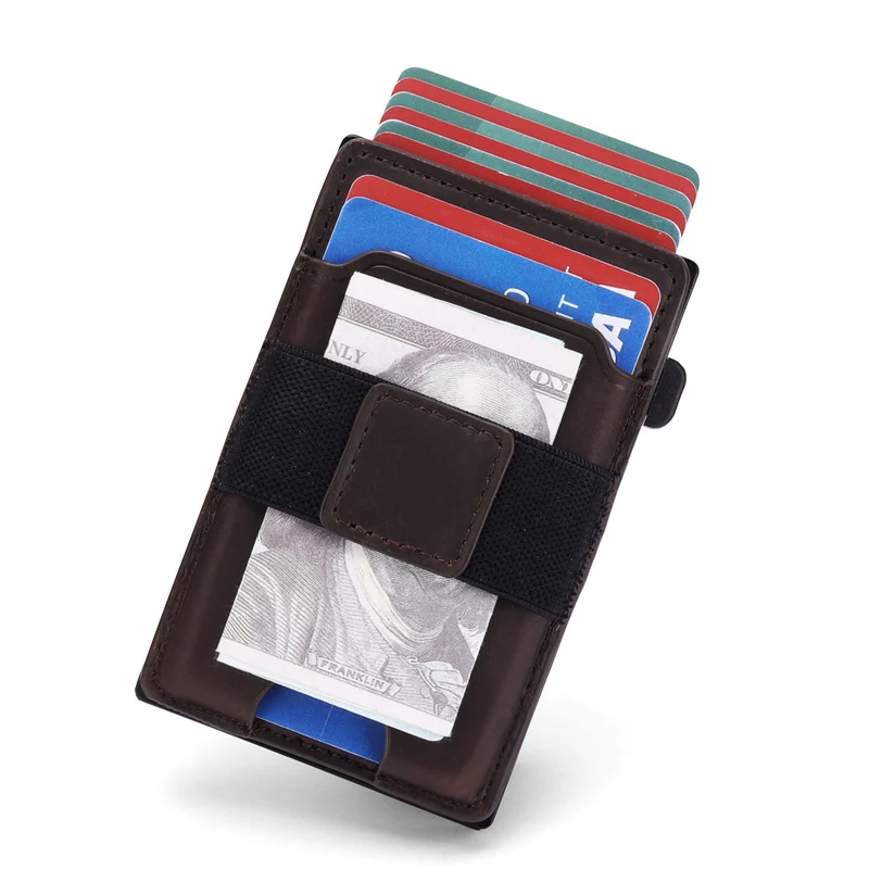 Advanced RFID-Blocking Leather Cardholder Stornfield