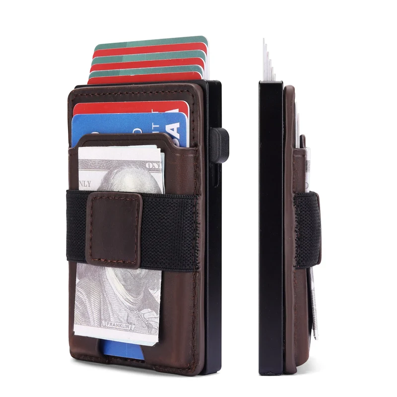 Advanced RFID-Blocking Leather Cardholder Stornfield