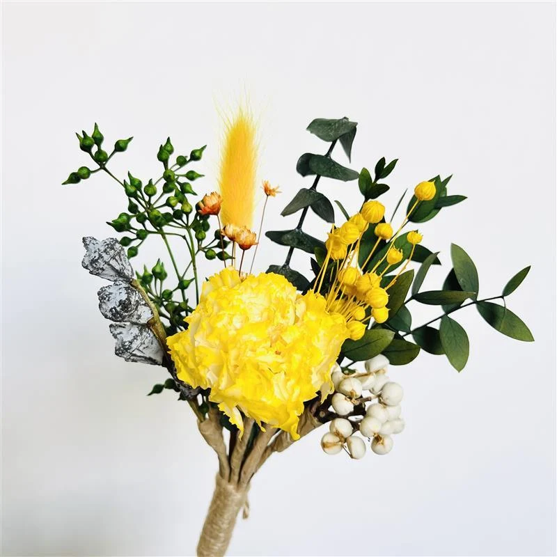 Getrocknete botanische Blumenarrangement