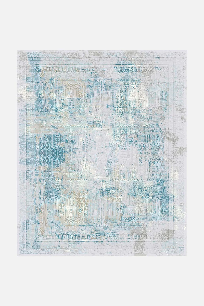 Delia Aquamarin Teppich