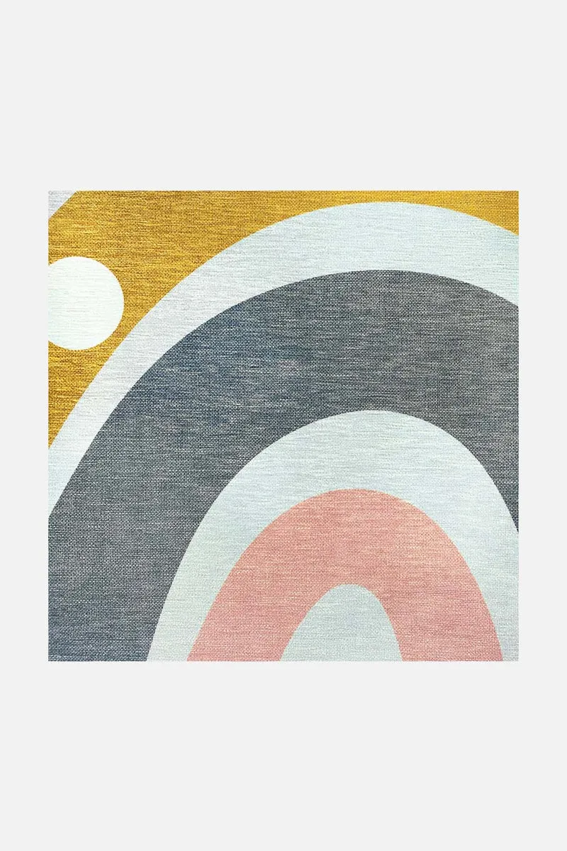 Regenbogen Glück Teppich