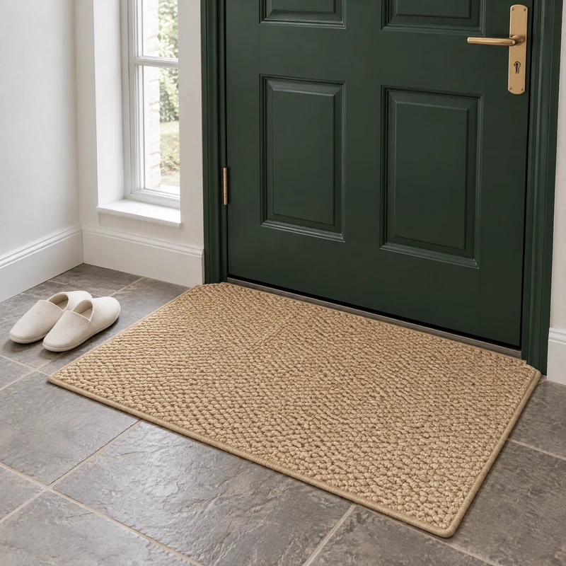 Waschbare Fußmatte für innen 50x80 bis 80x120 cm – Schmutzfangmatte für den Eingangsbereich