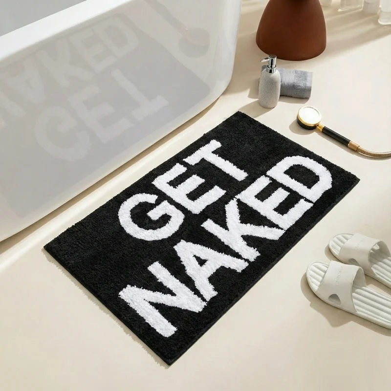 LuxLetter Badematte - Bunte Badematte - Badematten Rutschfest