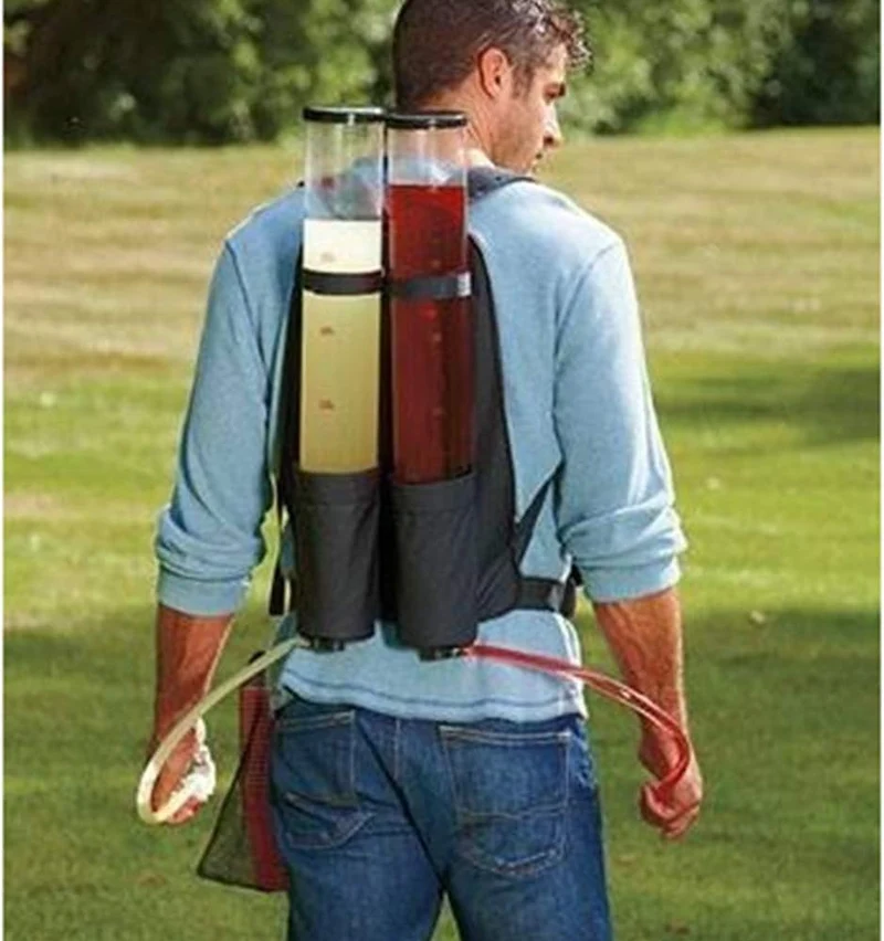 Bierrucksack Duo 6L - Mobiler Getränkerucksack für Partys & Festivals