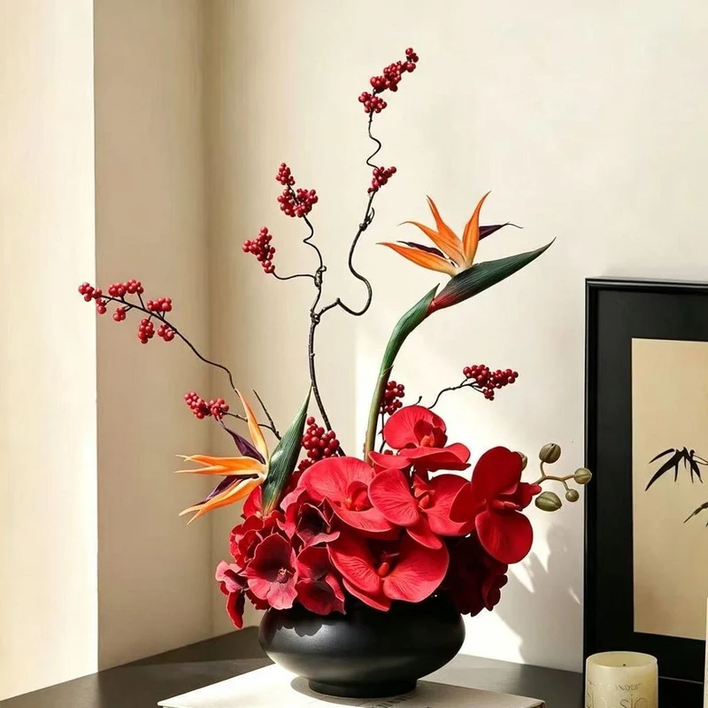 Künstlerische Blumenanordnung