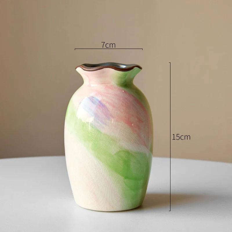 Künstlerische Keramik-Blumenvase