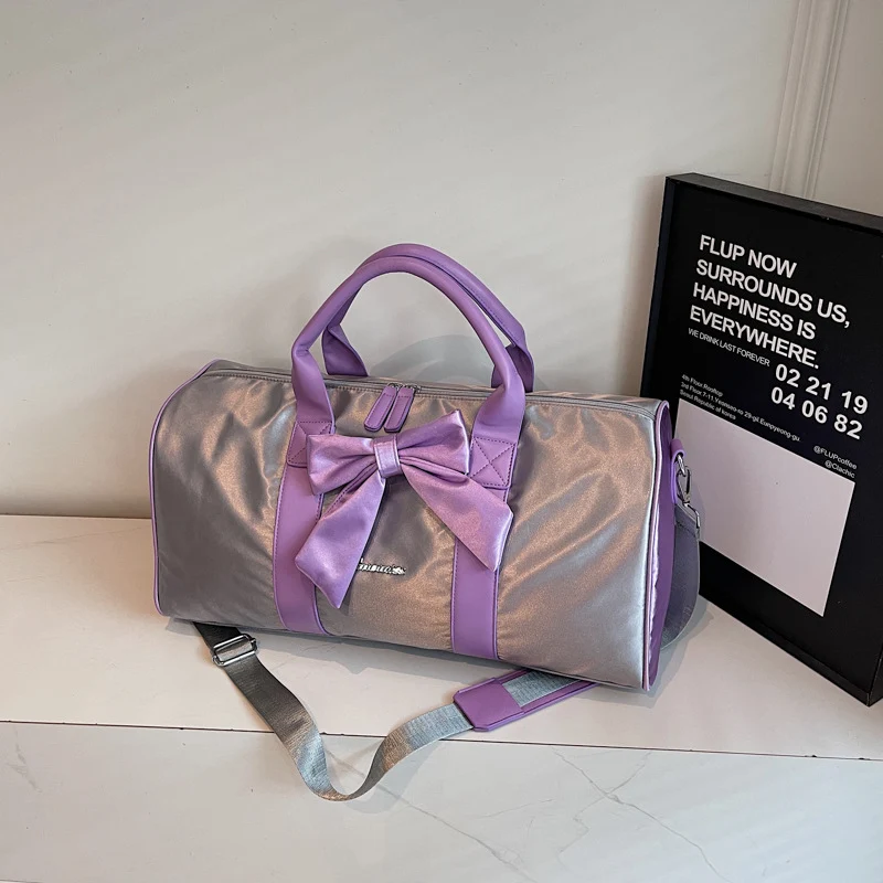 Elegante Schleifen-Akzent Duffel-Tasche Karnz