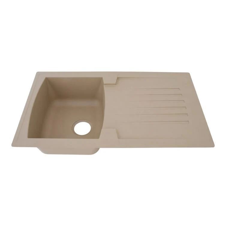 einbauspüle boston 86 x 50 cm sand-beige