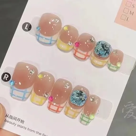 Chic Dekorative Press-On Nagelset Karnz 1787296054