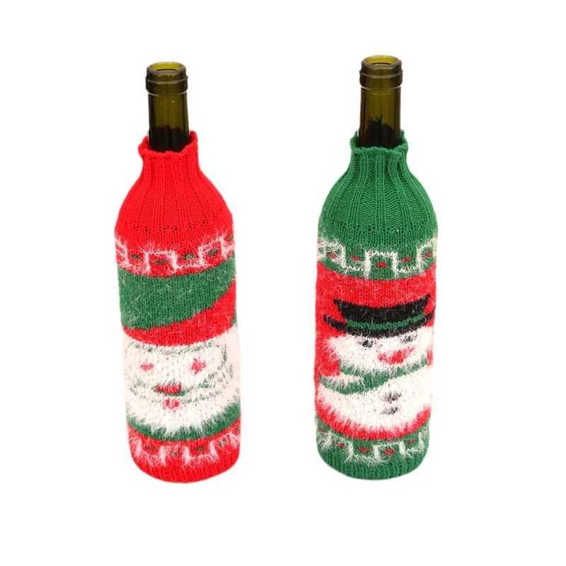 Festive Holiday Wine Bottle Cover Stornfield