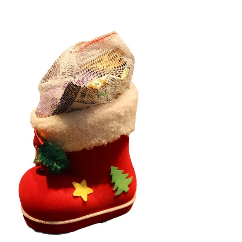 Festive Holiday Plush Stocking Stornfield