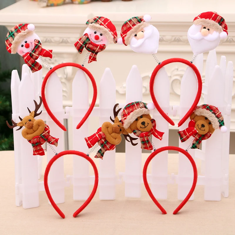 Festive Holiday Bear Headband Stornfield