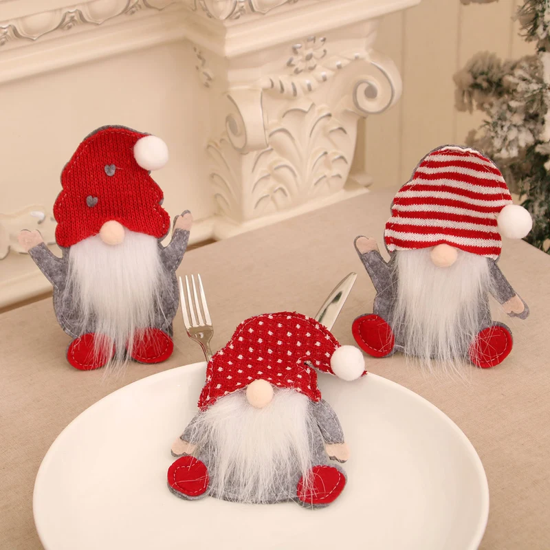 Festive Gnome Cutlery Holder Stornfield