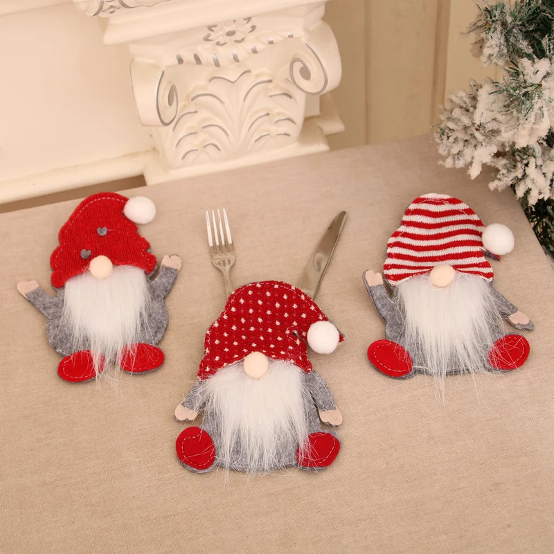 Festive Gnome Cutlery Holder Stornfield