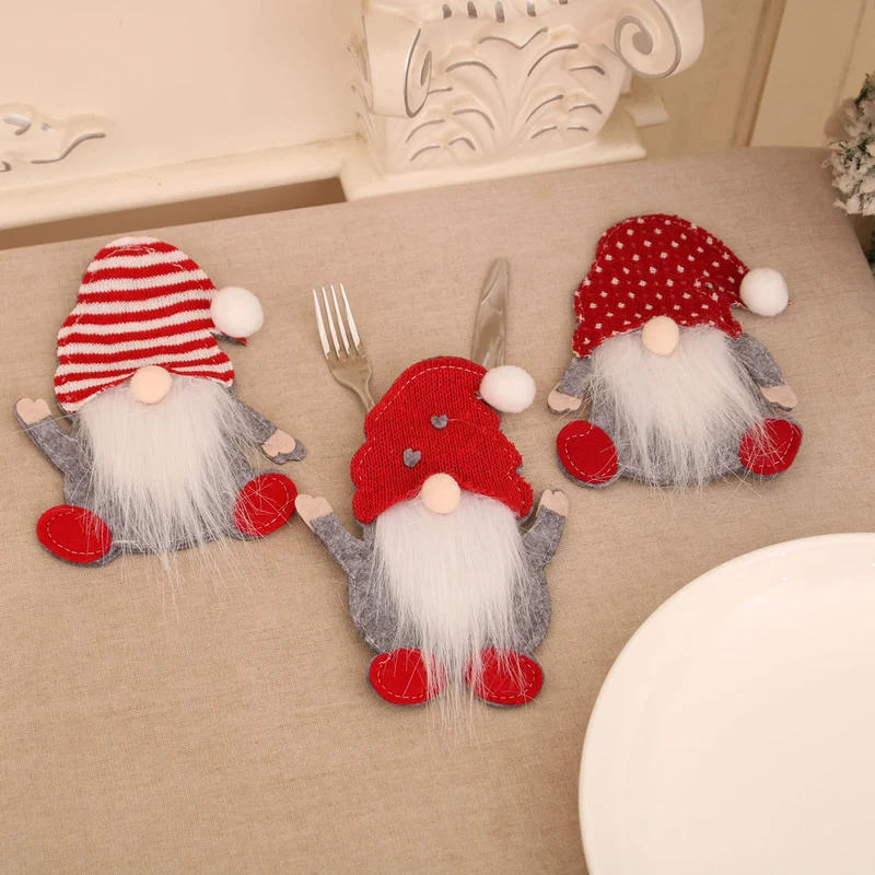 Festive Gnome Cutlery Holder Stornfield