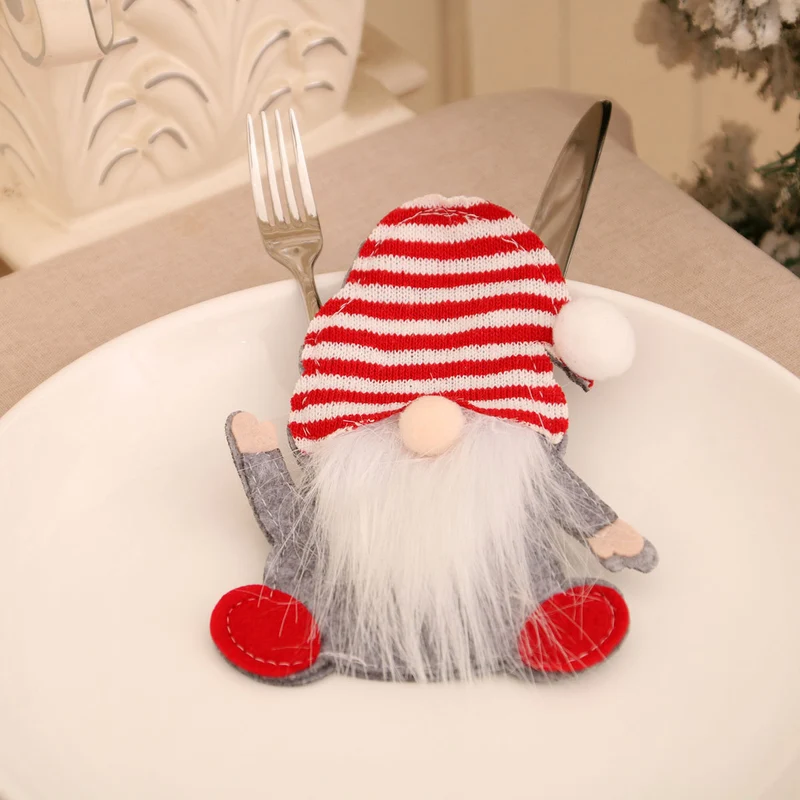 Festive Gnome Cutlery Holder Stornfield