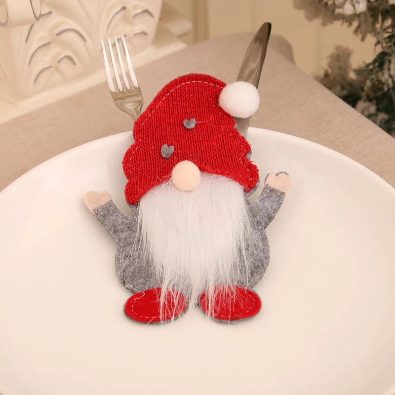 Festive Gnome Cutlery Holder Stornfield