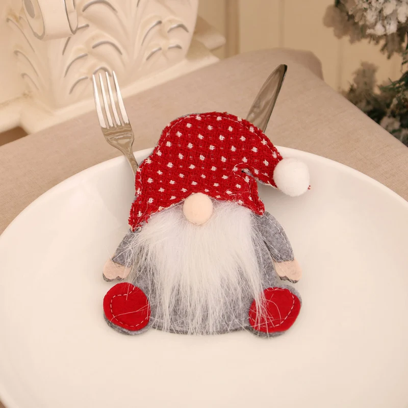 Festive Gnome Cutlery Holder Stornfield