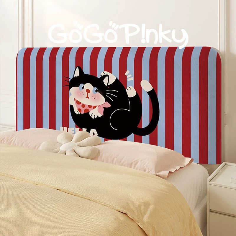 Padded Decorative Cupcake Headboard Cover with Scalloped Frame and Soft Upholstery