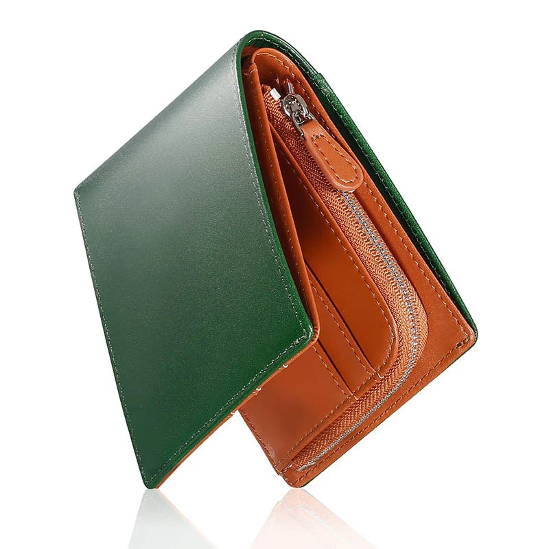 Stilvolle Leder Münztasche Karnz