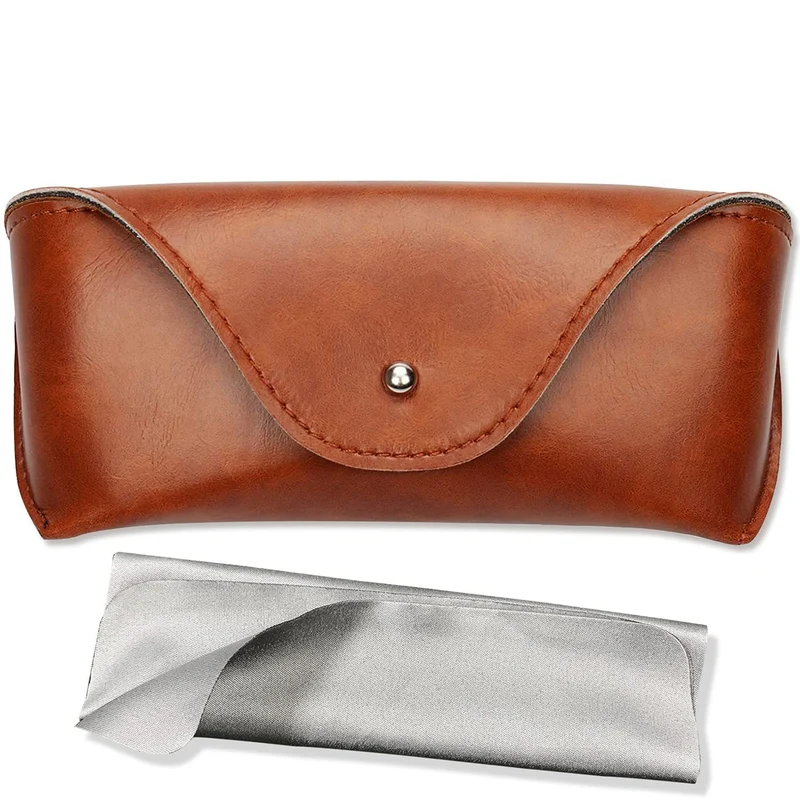 Premium Leder Brillenetui Karnz