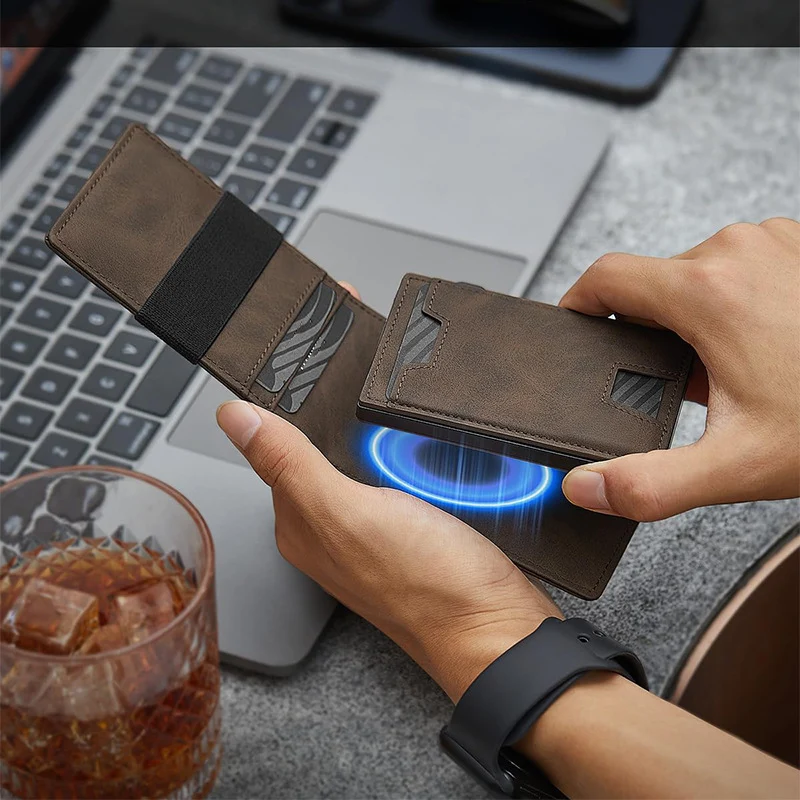 Multifunktionale Magnetische Brieftasche Karnz