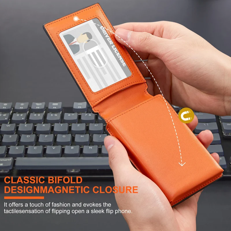 Vielseitige Carbonfaser Geldbörse Karnz
