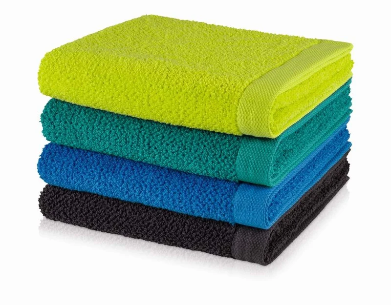 möve Baumwoll Walkfrottier Handtücher Uni flauschig Essential