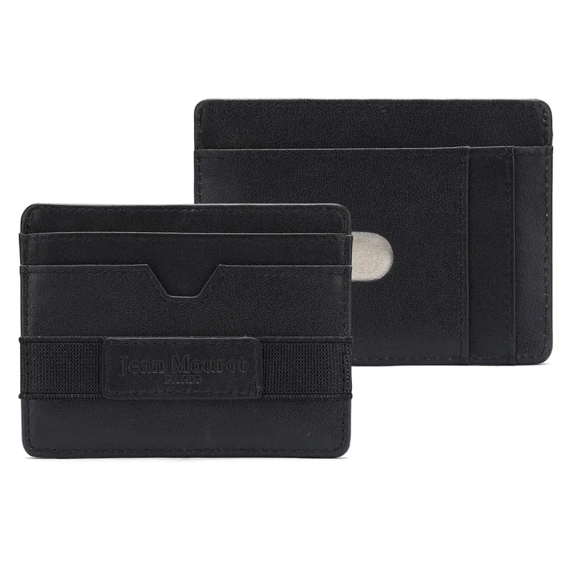 Stilvolles RFID-sicheres Lederkartenetui Karnz