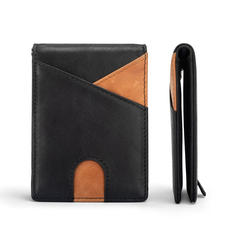 Stylischer Leder-Kartenhalter Karnz