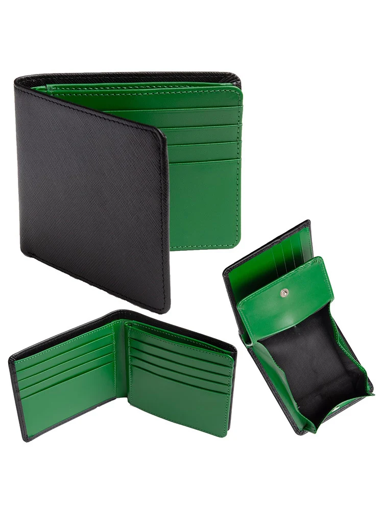 Sophisticated Slim Leder Brieftasche Karnz