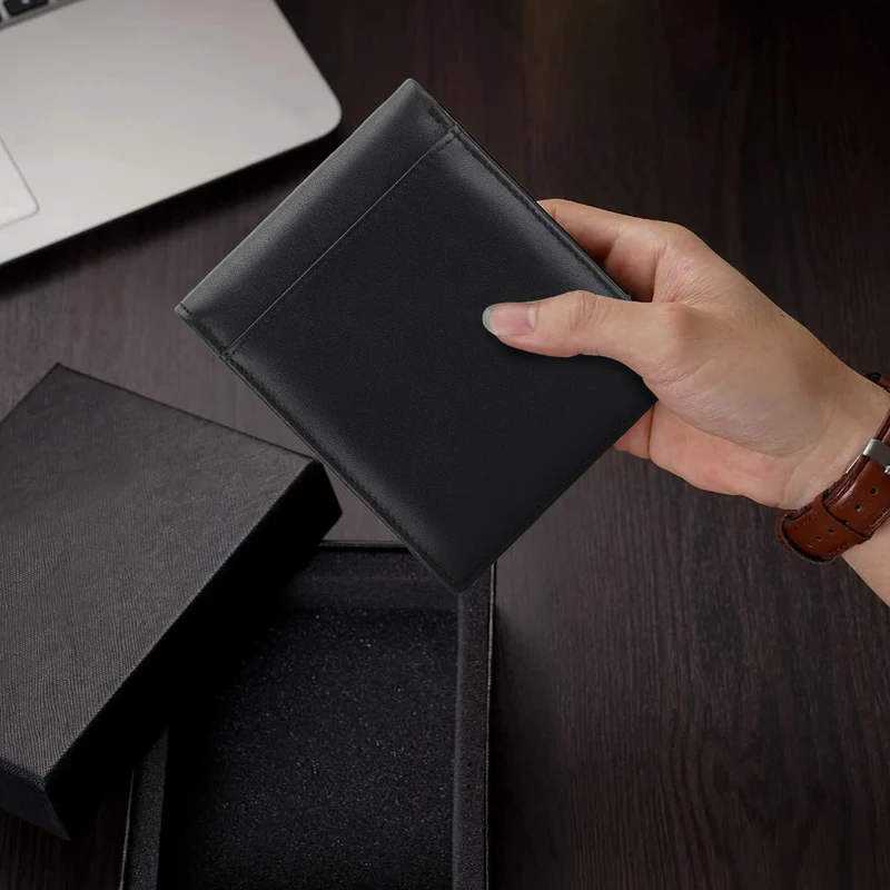 Sophisticated Leather RFID-Blocking Wallet Karnz