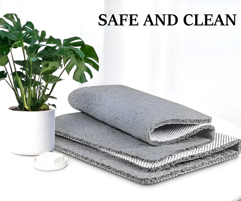 Rutschfeste Duschmatte 40x60 & 50x80 cm – Weiche PVC-Matte für sicheres Duschen im Badezimmer