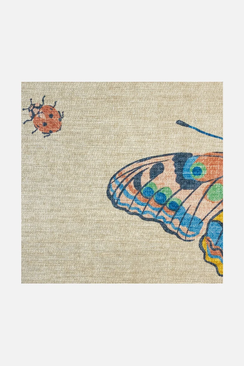 Schmetterling Bunt Teppich