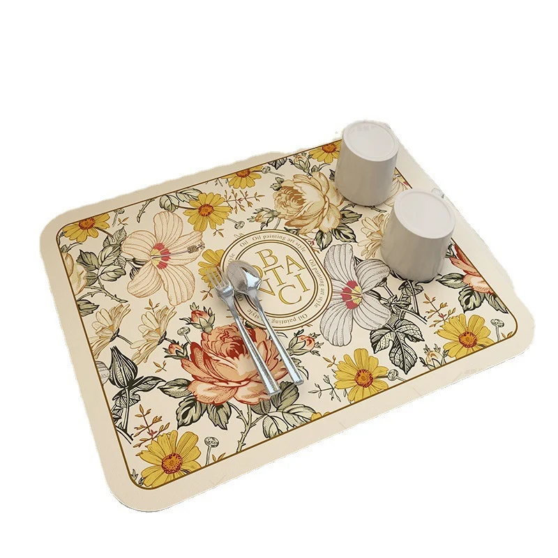 Inspirational Floral Quote Floor Mat Stornfield
