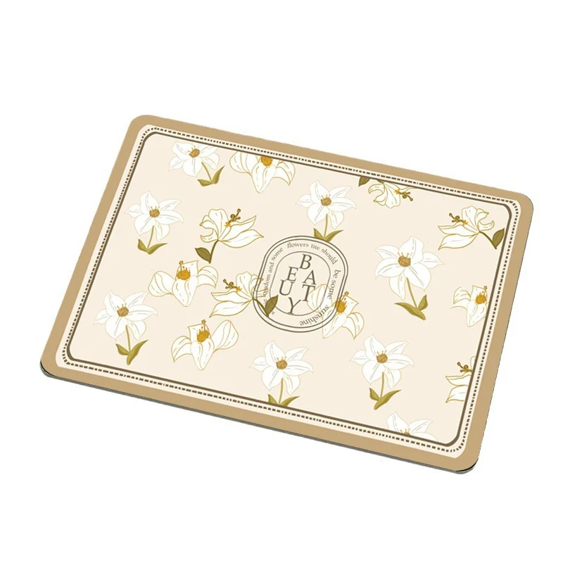 Inspirational Floral Floor Mat Stornfield