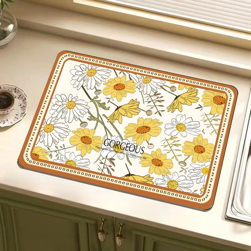 Inspirational Floral Floor Mat Stornfield