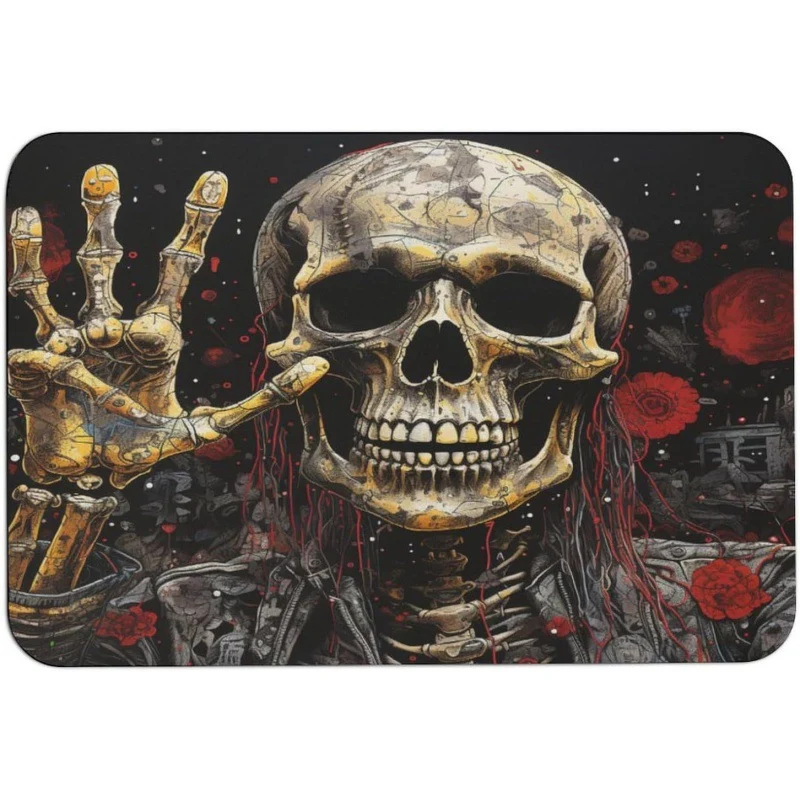 Halloween-Themed Welcome Mat Stornfield