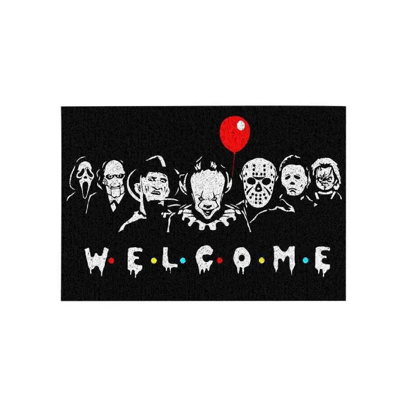 Halloween-Themed Decorative Welcome Mat Stornfield