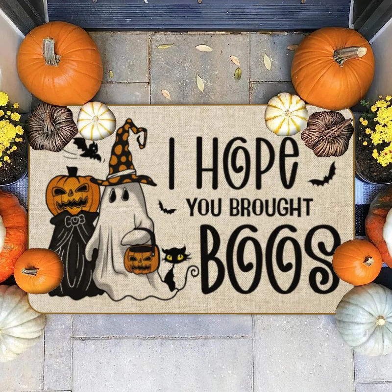 Halloween-Themed Decorative Welcome Mat Stornfield