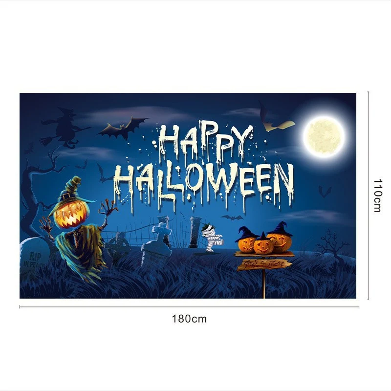 Halloween-Themed Decorative Welcome Mat Stornfield