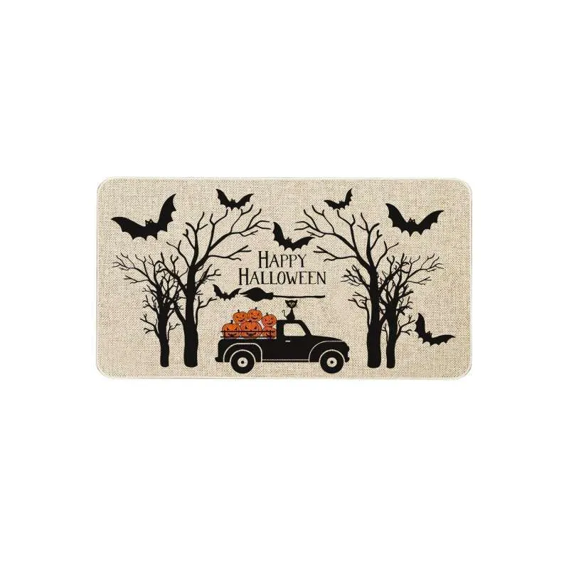Halloween-Themed Decorative Welcome Mat Stornfield