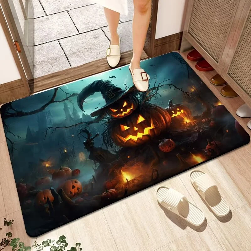 Halloween-Themed Decorative Welcome Mat Stornfield 1790150936
