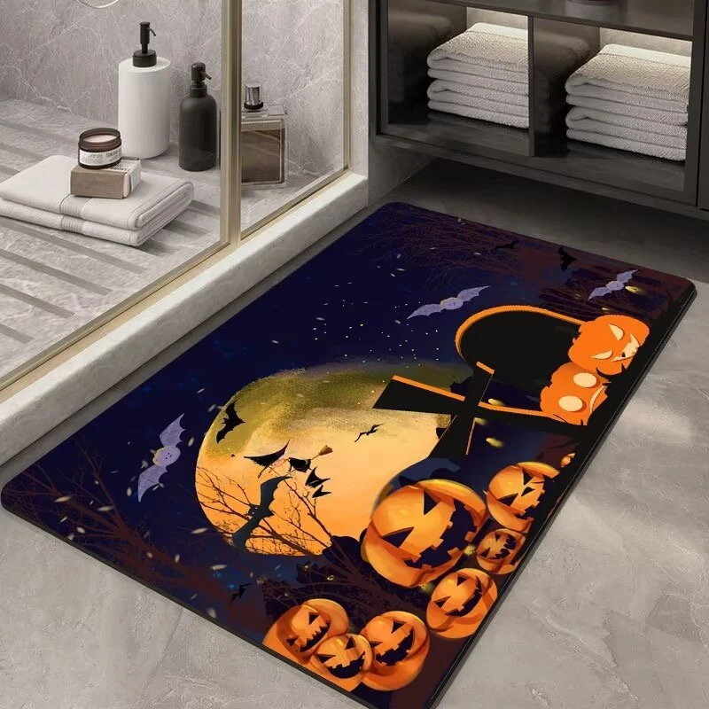Halloween-Themed Decorative Welcome Mat Stornfield 1790150936