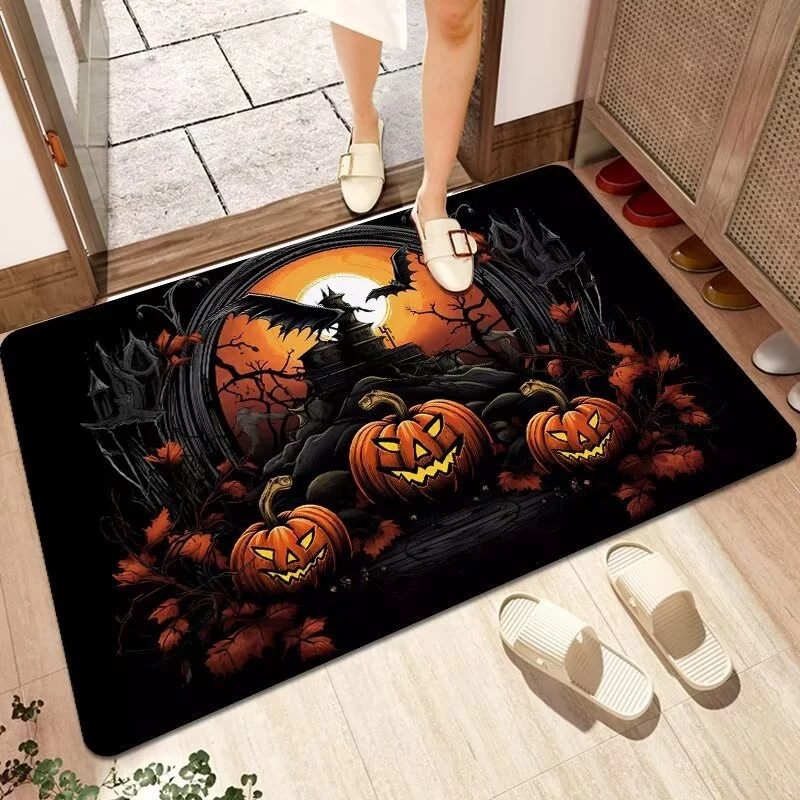Halloween-Themed Decorative Welcome Mat Stornfield 1790150936