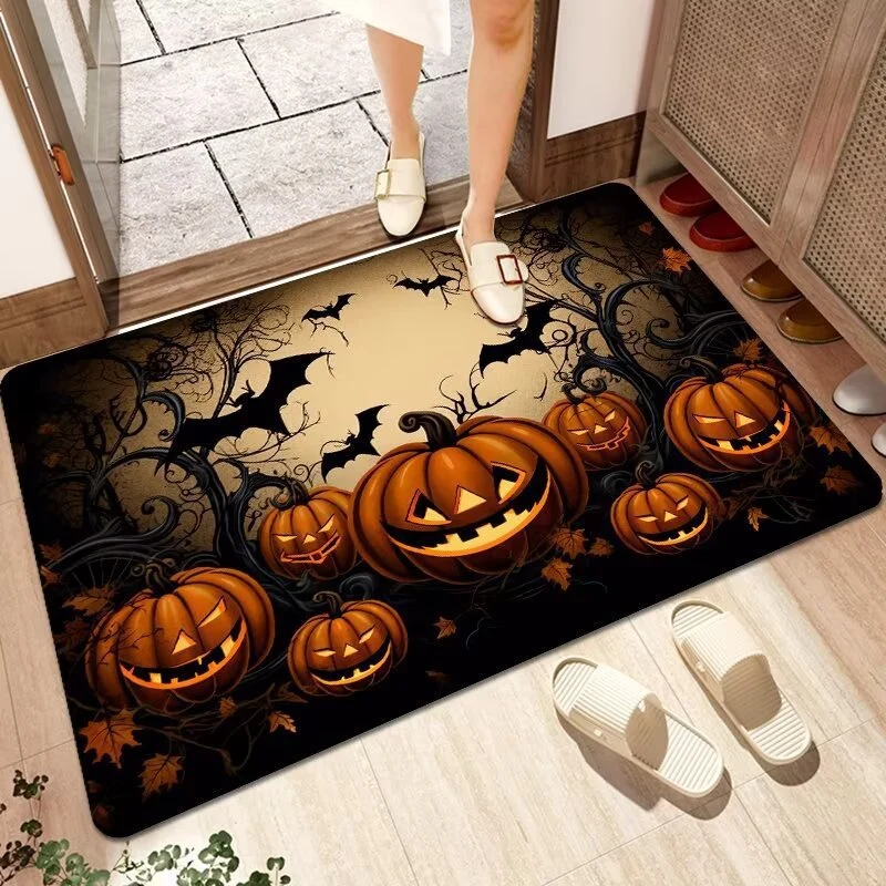Halloween-Themed Decorative Welcome Mat Stornfield 1790150936