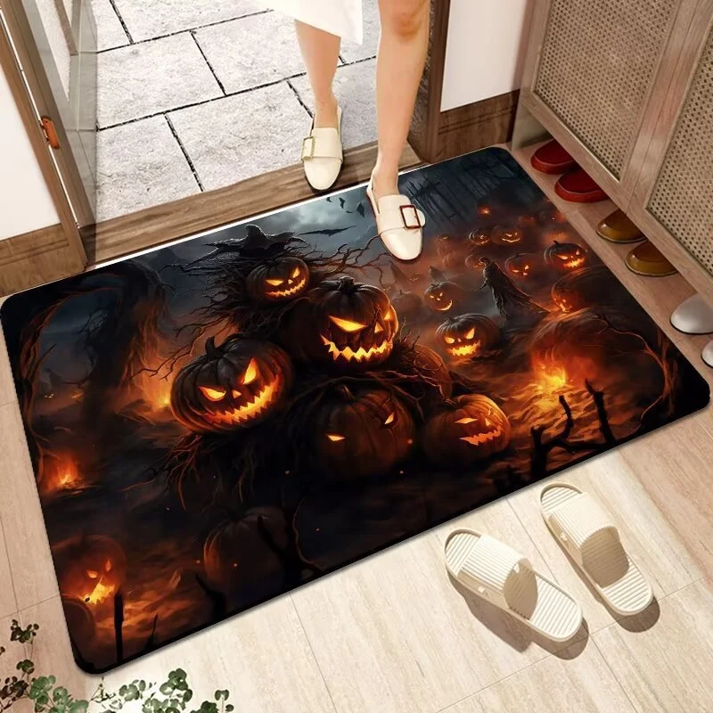 Halloween-Themed Decorative Welcome Mat Stornfield 1790150936
